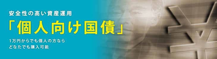 安全性の高い資産連用・個人向け国債